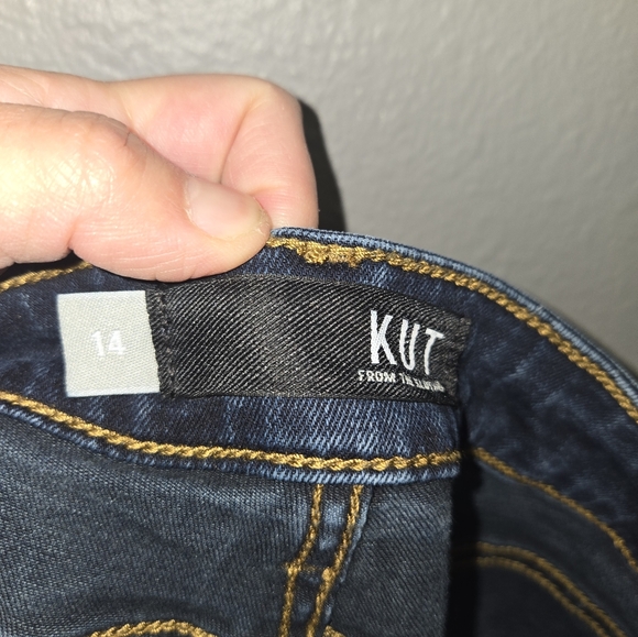 Kut From The Same Kloth Jeans Diana Fab Ab Skinny Size 14 - Picture 7 of 16